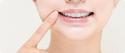 歯を白くしたい、歯肉をきれいにしたい 審美的治療・ホワイトニング